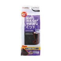 【あわせ買い1999円以上で送料お得】桐灰化学 足の冷えない不思議なくつ下 ハイソックス 厚手5mm ブラック フリーサイズ | ホームライフ ヤフー店