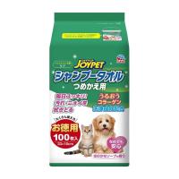 (あわせ買い1999円以上で送料お得)アース・ペット ジョイペット シャンプータオル ペット用 ほのかなソープの香り つめかえ用 100枚入 | ホームライフ ヤフー店