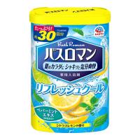 【あわせ買い1999円以上で送料お得】アース製薬 バスロマン リフレッシュクール 600g 薬用入浴剤 | ホームライフ ヤフー店