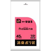 【あわせ買い1999円以上で送料お得】日本サニパック SS45 ニオワイナ 消臭袋 白半透明 45L 10枚入 | ホームライフ ヤフー店