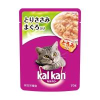 【あわせ買い1999円以上で送料お得】カルカンパウチ とろみ仕立て とりささみ まぐろ入り 70g | ホームライフ ヤフー店