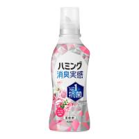 【あわせ買い1999円以上で送料お得】花王 ハミング 消臭実感 ローズ&amp;フローラルの香り 本体 510ml 柔軟剤 | ホームライフ ヤフー店