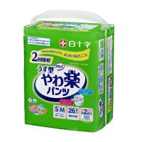 【あわせ買い1999円以上で送料お得】白十字 サルバ うす型 やわ楽 パンツ 男女共用 S-Mサイズ 2回吸収 26枚入 ▼医療費控除対象商品 | ホームライフ ヤフー店