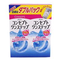 【あわせ買い1999円以上で送料お得】AMO コンセプト ワンステップ ダブルパック ソフトコンタクトレンズ用 | ホームライフ ヤフー店