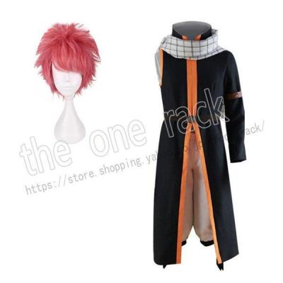 フェアリーテイルナツコスプレ衣装、ウィッグ、ハッピー