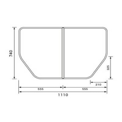 ホワイト　新品　パナソニック 風呂ふた 2枚セット 　9月7日以降発送 楽天市場】風呂 フタ パナソニックの通販