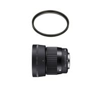 （レビューでレンズキャッププレゼント） レンズ保護フィルター付 シグマ 56mm F1.4 DC DN（C） ソニーEマウント用 | ホームショッピング