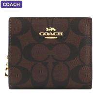 コーチ COACH 財布 二つ折り財布 C3309 IMAA8 シグネチャー ミニ財布 ミニ 小さめ アウトレット レディース 新作 | Hommage Annex