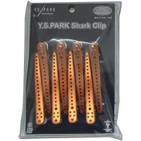 Y.S.PARK シャーク&lt;サメ&gt;クリップ 8本入 オレンジメタル | ホンキーベンリー