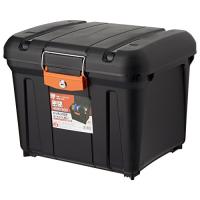 アイリスオーヤマ 職人の車載ラック専用 ボックス 密閉 ハードBOX ブラック/オレンジ MHB-460 | ホンキーベンリー