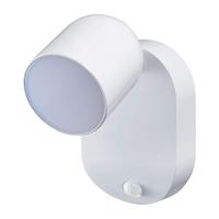 エルパ (ELPA) LEDセンサー付ライト (白色/電池式/防雨) 人感センサー/マグネット/ネジ止め可能/モード切替 (PM-L751W) | ホンキーベンリー