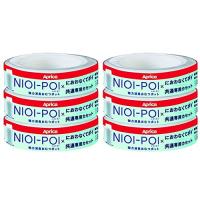 Aprica(アップリカ) 強力消臭紙おむつ処理ポット ニオイポイ NIOI-POI におわなくてポイ共通カセット ホワイト 6個 (x 1) | ホンキーベンリー