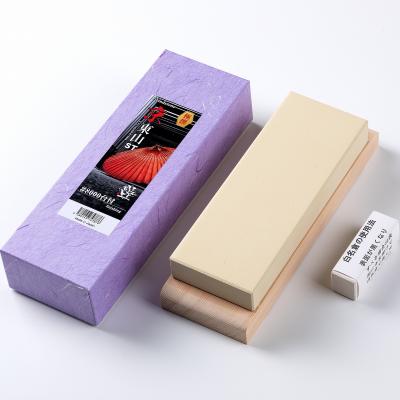 天然砥石　長崎県産対馬砥石　名倉砥石付き 天然砥石 中仕上げ 対馬 黒名倉 大判