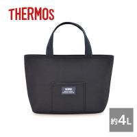 サーモス THERMOS 保冷ランチバッグ 4L/スモークブラック（RFF-004-SMB） お弁当 通勤 通学 保冷 お弁当バッグ | 本舗オンラインストア Yahoo!店