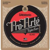 D'Addario PRO-ARTE NYLON EJ45 Silver/Clear/Normal ダダリオ (クラシックギター弦) (ネコポス) | クロサワ楽器 ヤフー店