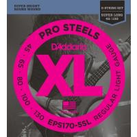 D'Addario XL PROSTEELS EPS170-5SL 5-String/Super Long ダダリオ (ベース弦) (ネコポス) | クロサワ楽器 ヤフー店