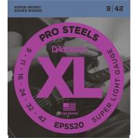 D'Addario XL PROSTEELS EPS520 Super Light ダダリオ (エレキギター弦) (ネコポス) | クロサワ楽器 ヤフー店