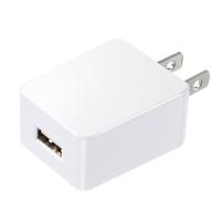 サンワサプライ　USB充電器（2A・高耐久タイプ・ホワイト） (S:0230) | HonyaClub.com 雑貨館