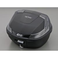 GIVI ジビ リアボックス バイク用 ボックス モノロックケース B37NTD TECH 未塗装ブラック（黒） 78038 | アイネット Yahoo!ショッピング店