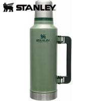 スタンレー/STANLEY 10-07934-071 クラシック真空ボトル 1.9L グリップ付き 大容量 ステンレス 水筒 保冷 保温 マイボトル 真空断熱 魔法瓶 グリーン | アイネット Yahoo!ショッピング店