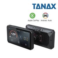6月末発売予定 TANAX/タナックス スマートライドモニター AIO-5 Play 多機能 5インチ タッチパネル 通知 音楽 ナビ GPS Apple CarPlay 防水 IP68 | アイネット Yahoo!ショッピング店