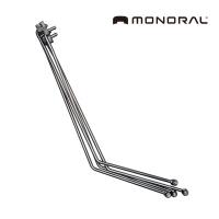 スプリングセール monoral/モノラル MT-0120 五徳アタッチメントLL ワイヤフレームソリッドラージ フレーム 網 安定して置く 調理 容易 ステンレススチール