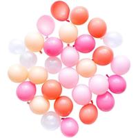 バルーン 風船 5インチ 13cm 小さめ ミニ スモール セット 結婚式 誕生日 イベント 30枚( ピンク,  30個) | スピード発送 ホリック