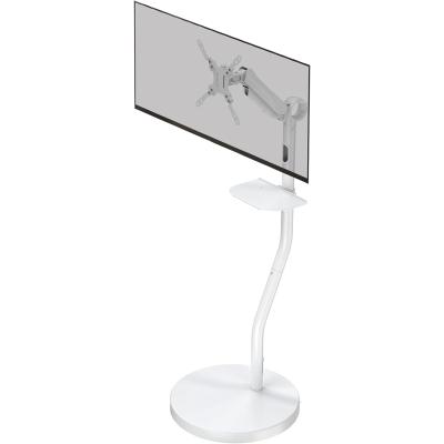 テレビ（ブランド登録なし／モニターアーム）（色：ホワイト系