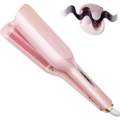 ヘアアイロン カール 32mm ロングバレル（色：ピンク系）のおすすめ