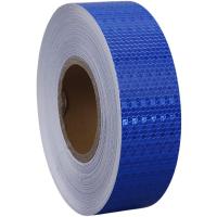 反射テープ 反射シール 反射板 コンクリート 貼れる 25m 幅5cm( ブルー) | スピード発送 ホリック