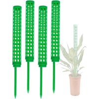 モスポール 支柱 4本セット 連結可 観葉植物 プラスチック グリーン( Green) | スピード発送 ホリック