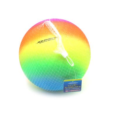 スポーツ レインボープレイグラウンドボール（エア無）(1個入) : 堀