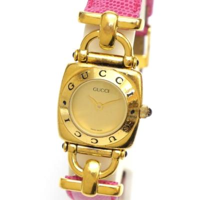グッチ 時計 レディース 革ベルト（レディース腕時計）｜腕時計、懐中