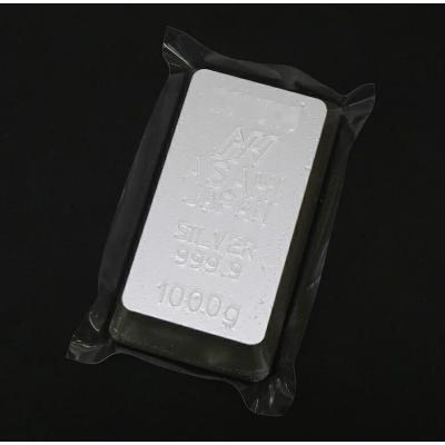純銀インゴット 1kg 楽天市場】徳力本店 純銀 インゴット 1000g(1kg) 新品 シルバー バー