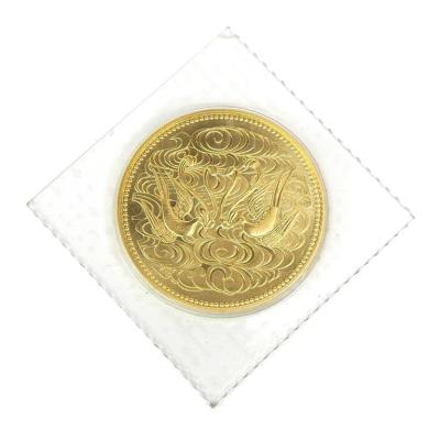 S61 天皇陛下御在位60年記念 10万円金貨 記念硬貨 パック入り 未開封 