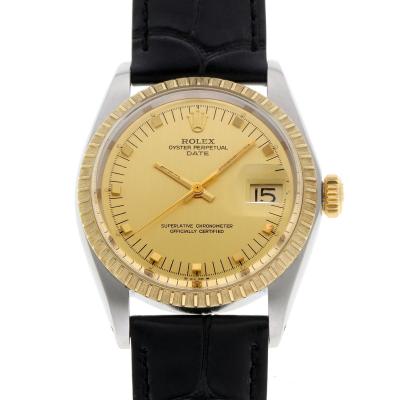 ロレックス ROLEX パーペチュアル デイト ターンドベゼル 腕時計【中古】 中古)ROLEX ロレックス オイスターパーペチュアル 15210 エンジン