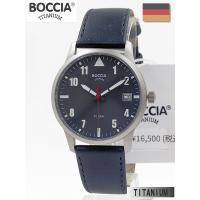 BOCCIA  ボッチア  チタン/アレルギーフリー腕時計　男性用　3650-01 | e-細井時計店