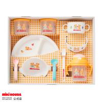 ミキハウス 出産祝い 内祝い 【ミキハウス】 テーブルウェアセット 白 --- MIKIHOUSE | ミキハウスホットビスケッツ公式店