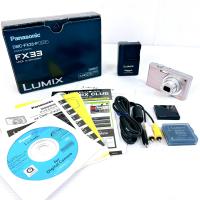 パナソニック デジタルカメラ LUMIX (ルミックス) カクテルピンク DMC-FX33-P | ホットミーティア