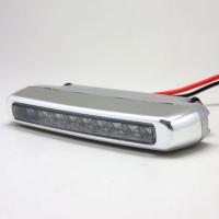 LEDミニデイライト ブルー LED9連  エンジン始動で常時点灯 DC12V車用 スリムタイプ 約100mm×15mm×34mm/ブレイス BE-361 | ホットロードオートパーツ1号店