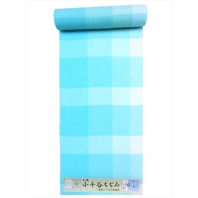 麻 近江縮反物 藍色 Amazon.co.jp: 小千谷ちぢみ 反物 本麻 夏着物 麻100% 吉新織物