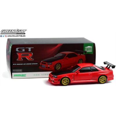 r34 スカイライン（グリーンライト／おもちゃのミニカー）｜模型