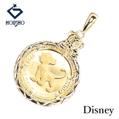 Disney（ディズニー） ペンダントトップ K24IG K18YG Disney ライオン 