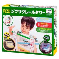 moku TRAIN STUDY ジグザグレールタワー 木のおもちゃ | HRCO Yahoo!店