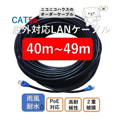 lanケーブル 40m（ケーブルカテゴリー：カテゴリー5e）のおすすめ人気