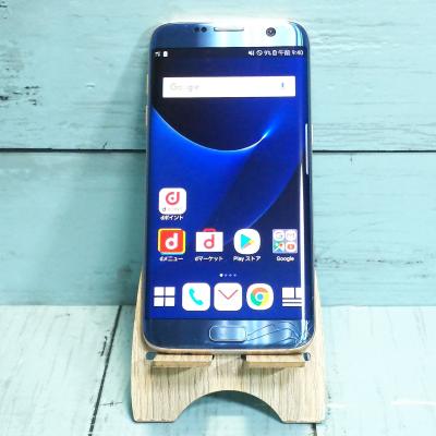 新品未使用　au Galaxy S7 edge SCV33 青 判定○ au SCV33 GALAXY S7 Edge モックアップ 4色