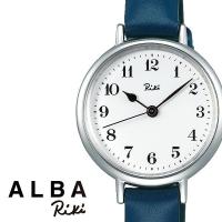 SEIKO 腕時計 セイコー 時計 アルバ リキ ALBA RIKI レディース 女性 用 防水 彼女 妻 ホワイト AKQK445 | 腕時計 バッグ 財布のHybridStyle