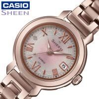 カシオ 電波 ソーラー 腕時計 CASIO 時計 シーン SHEEN 女性 レディース SHW-5300CG-4AJF かわいい 華奢 小ぶり 小さめ 人気 ブランド | 腕時計 バッグ 財布のHybridStyle