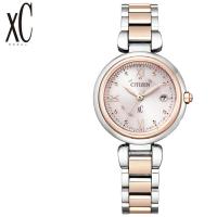 CITIZEN 腕時計 シチズン 時計 クロスシー エコ ドライブ電波時計 xC mizu collection Titania Happy Flight レディース ペールピンク ES9465-50W | 腕時計 バッグ 財布のHybridStyle