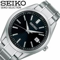 セイコー 腕時計 SEIKO 時計 セレクション SELECTION メンズ 腕時計 ブラック 電波ソーラー SBTM341 人気 おすすめ おしゃれ ブランド 実用 ビジネス カジュアル | 腕時計 バッグ 財布のHybridStyle